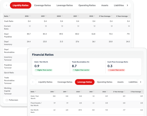 Industry Financial Ratios